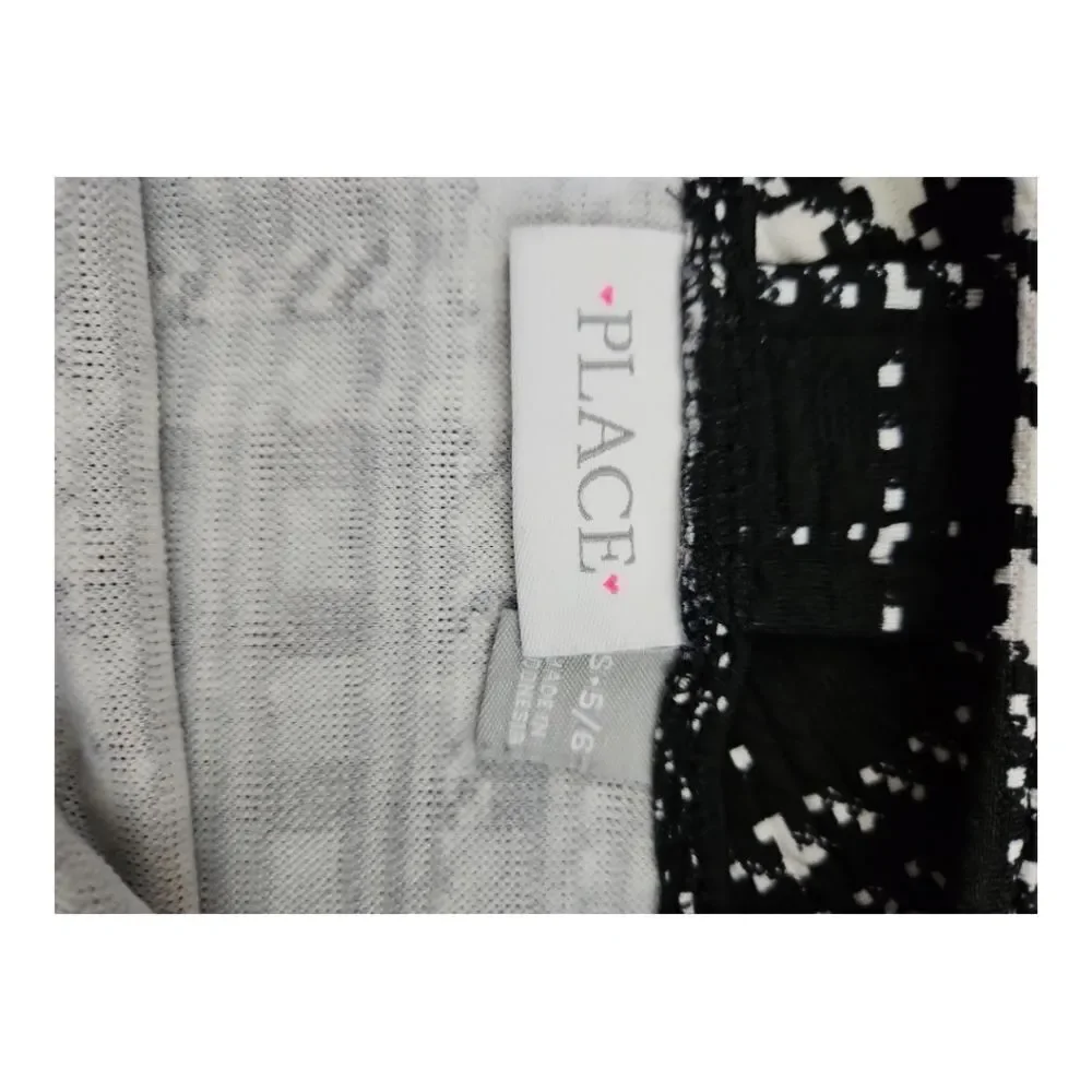 Black and White Plaid Dress Christmas Dress Special Occasion 5/6